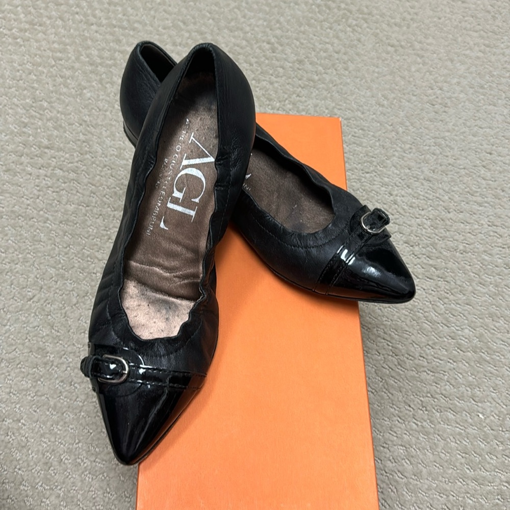 AGL black ballet flats